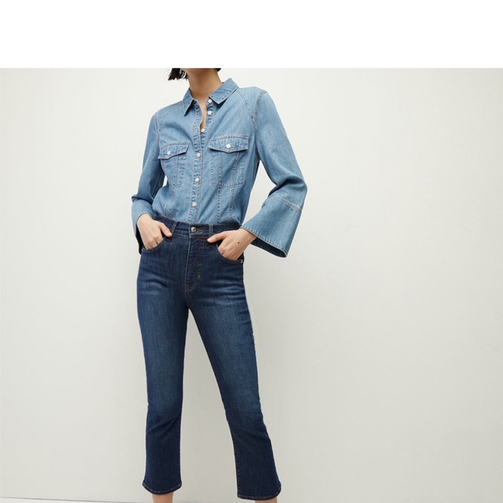 Veronica Beard carly kick Jeans